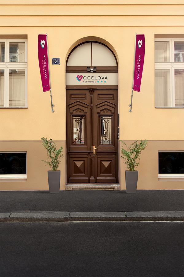 Residence Vocelova Prag Exteriör bild